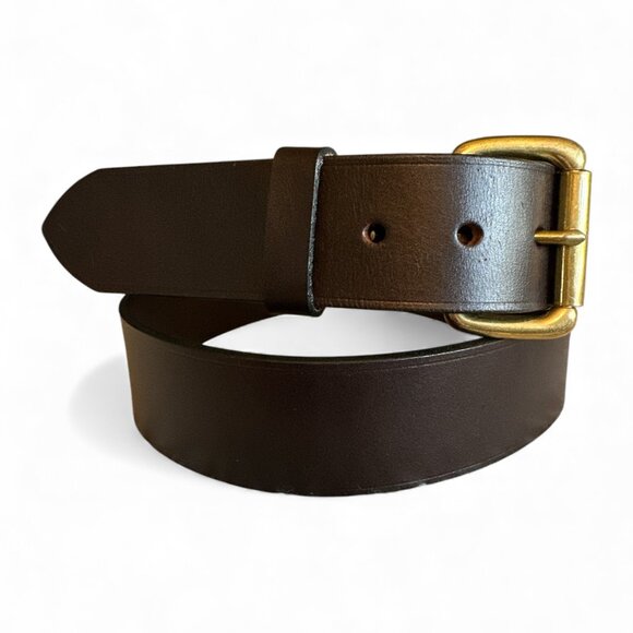 filson bridle leather belt